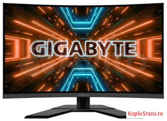 Монитор игровой gigabyte G32QC 31.5 черный Самара - изображение 1