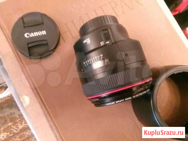 Объектив canon 85mm 1 2 Ростов-на-Дону - изображение 1