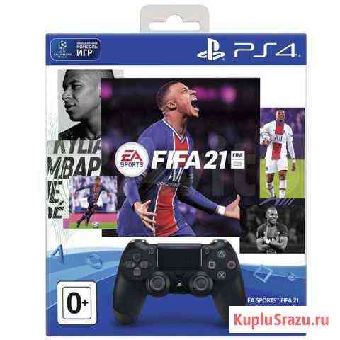 Dualshock 4 v2 + Fifa 21 Новый/ Гарантия Омск