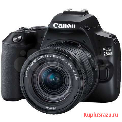 Canon EOS 250 D kit black (18-55 IS STM ) Москва - изображение 1
