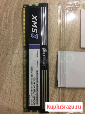 Оперативная память DDR3 4Gb 1600MHz Corsair Барнаул - изображение 1