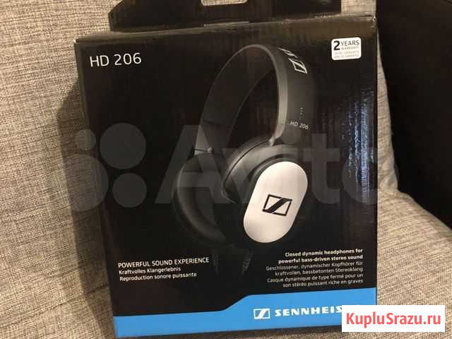 Наушники sennheiser HD 206, новые Ижевск - изображение 1
