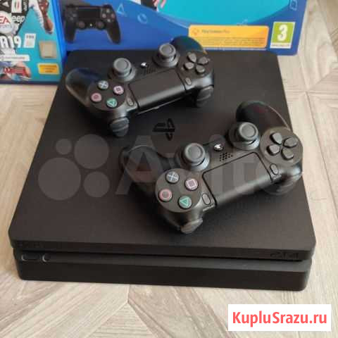 Sony PS4 Slim 1Tb. / Идеал Калининград - изображение 1