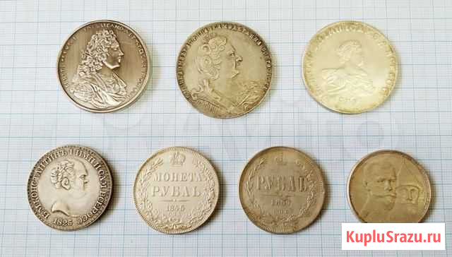 Копии царских рублей, см. список, цена за 1 шт Нижний Новгород - изображение 1