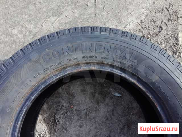 Continental Vanco 195/70R15C Мурмаши - изображение 1