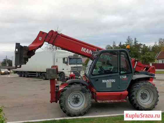 Телескопический погрузчик Manitou 1740 2007 г Красногорск