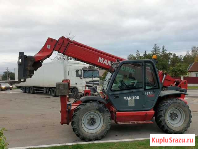 Телескопический погрузчик Manitou 1740 2007 г Красногорск - изображение 1
