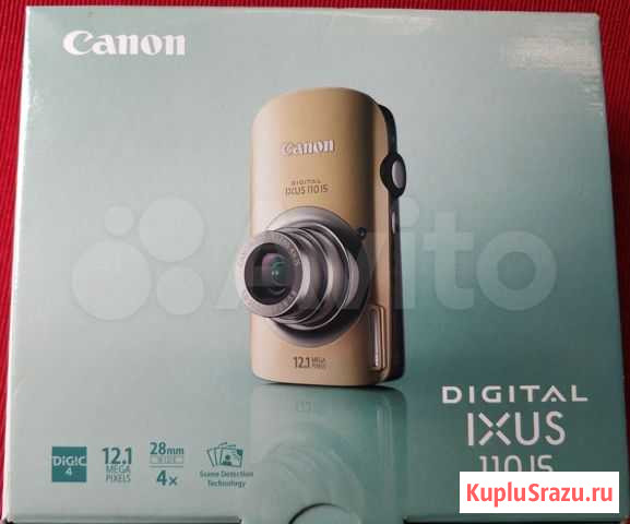 Фотоаппарат Canon digital ixus 110IS Новороссийск - изображение 1