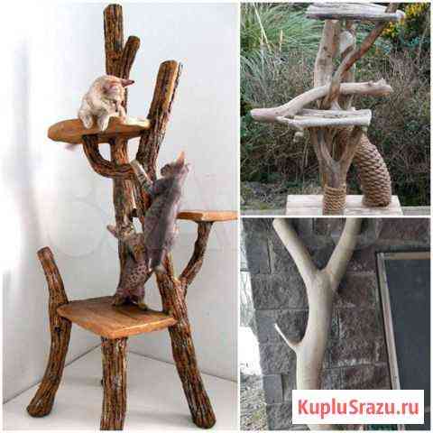 Когтеточка высокая большая заготовка Санкт-Петербург