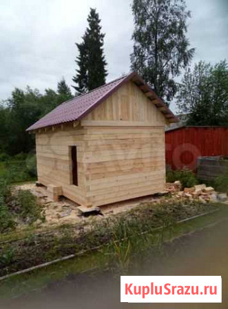 Баня из бруса с крышей Архангельск - изображение 1