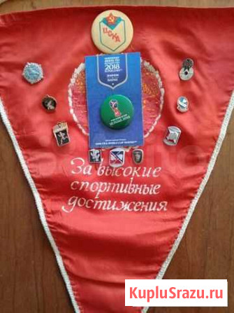 Вымпел,значки Заринск - изображение 1