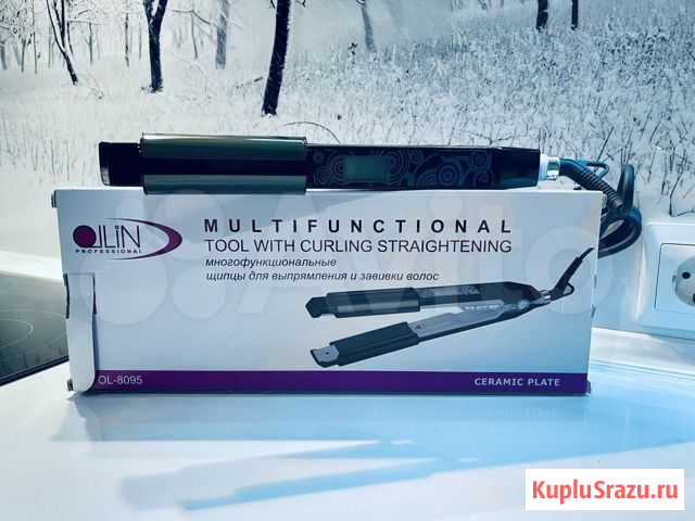 Выпрямитель для выпрямления и завивки волос проф Мурино - изображение 1