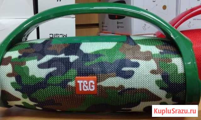 Колонка блютуз TG136 камуфляж Омск - изображение 1