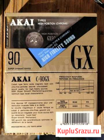 Кассета akai c-90 GX Ковров - изображение 1