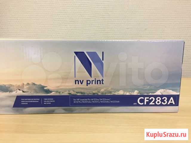 Картридж для лазерных принтеров и мфу ancf283A Курск - изображение 1