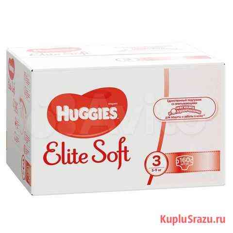 Huggies Элит Софт 3 (5-9кг) 160шт Иваново