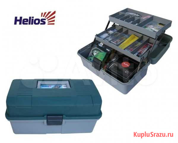 Ящик рыболова двухполочный Helios Благовещенск - изображение 1