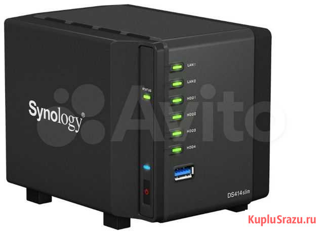 NAS-сервер Synology DS414Slim Кострома - изображение 1