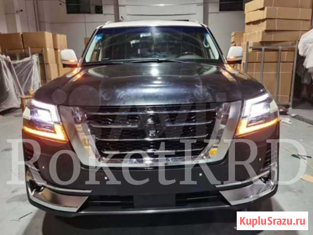 Рестайлинг nissan patrol y62 в 2020 полный комплек Краснодар - изображение 1