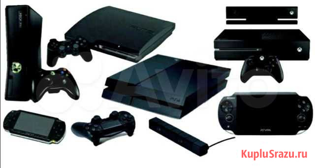 Приставки Sony 2,3,4 Xbox360 Xbox One Ленинск-Кузнецкий - изображение 1