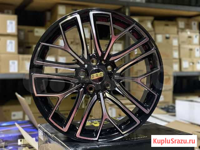 Новинка BBS R18 5x114,3 Black/Polished Ижевск - изображение 1