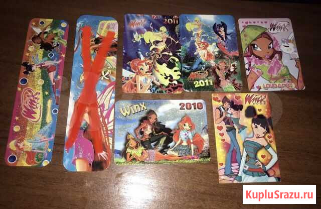 Winx календари + карточка + закладки Курск - изображение 1
