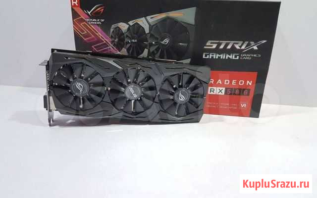 Видеокарта rx580 8gb Октябрьское - изображение 1