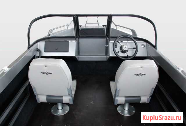 Катер Volzanka 49 Fish с мотором Yamaha F70 aetl Новосибирск - изображение 1