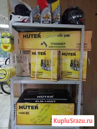 Бензиновый триммер, газонокосилка Huter Бийск - изображение 1