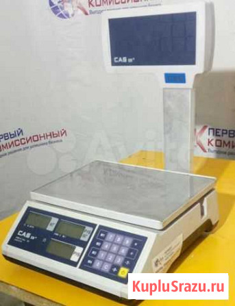 Весы электронные CAS ER JR-15CBU со стойкой Уфа - изображение 1