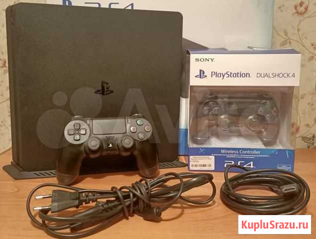 Sony PS4 Fat 1Tb + 2Джостика + 30Игр Красноярск - изображение 1