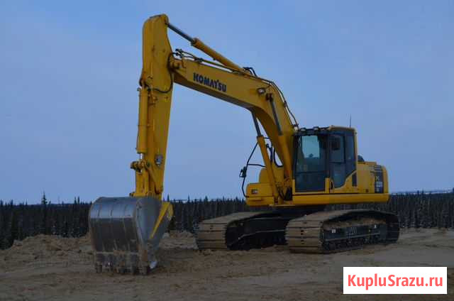 Услуги гусеничного экскаватора komatsu (болотник) Усинск - изображение 1