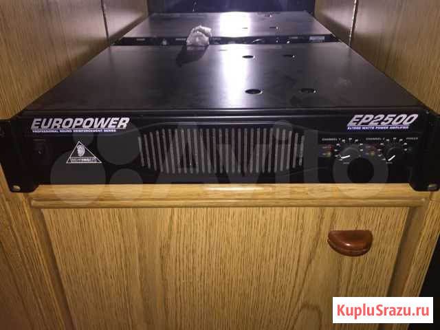 Усилитель мощности behringer EP 2500 europower Симферополь - изображение 1