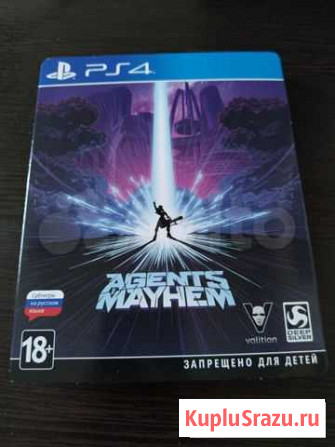 Agents of Mayhem PS4 стилбук издание Тбилисская - изображение 1