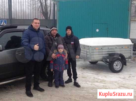 Прицеп с пластиковой крышкой 200 мм. Г/п 539 кг Казань - изображение 1