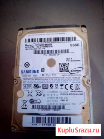 Жесткий диск Samsung 2.5 на 1тб Тамбов - изображение 1