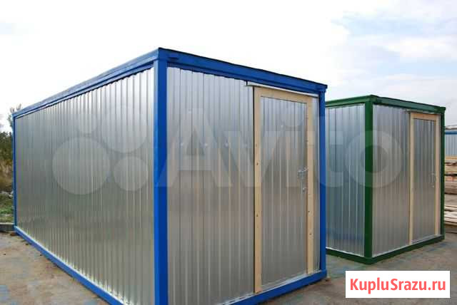 Блок-контейнер М22 2.4х6м без утепления Курск - изображение 1