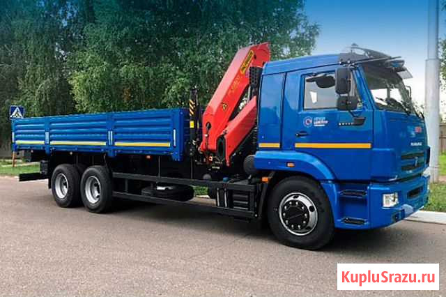 Камаз-65117-3010-48 (50) бортовой с кму palfinger Екатеринбург - изображение 1