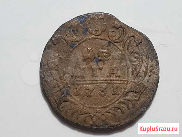 Денга 1731 год, 1737 год, 1748 год, 1749 год, 1798 Тула - изображение 1