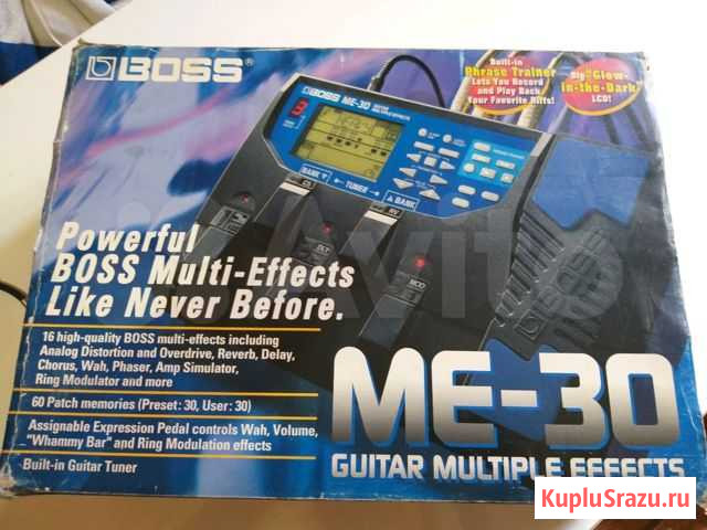 Гитарный процессор boss ME-30 Ангарск - изображение 1