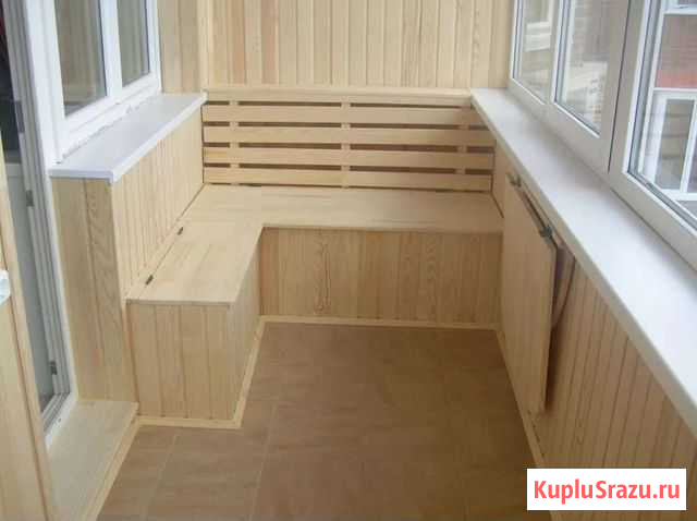 Внутренняя отделка балкона Клинцы - изображение 1