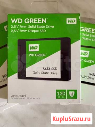 120 гб SSD-накопитель WD Green Тюмень - изображение 1