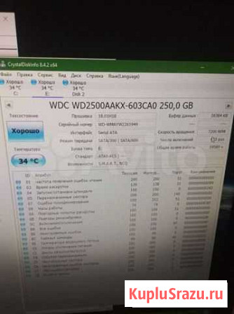 Wd 250gb SATA 3,5 Екатеринбург - изображение 1