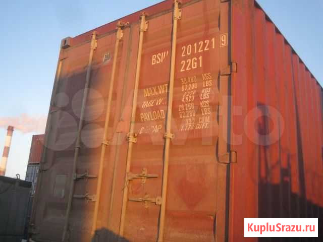 Контейнер 20 футов б/у bsiu2012219 Кемерово - изображение 1