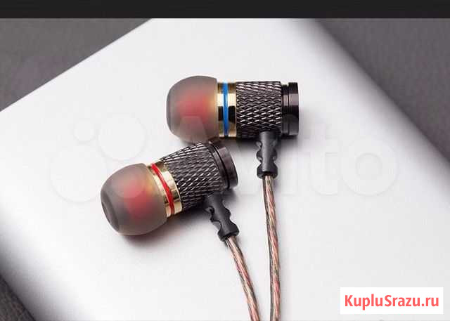 Hi Fi наушники KZ ED2 Красная Горбатка - изображение 1