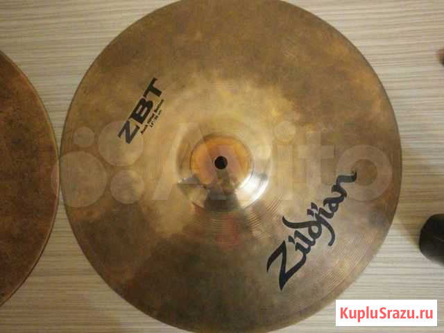 Продам тарелки Zildjian ZBT Rock Hi-Hat 14 Санкт-Петербург - изображение 1