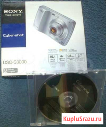 От Sony CyberShot DSC-S3000 диск с драйверами Брянск - изображение 1