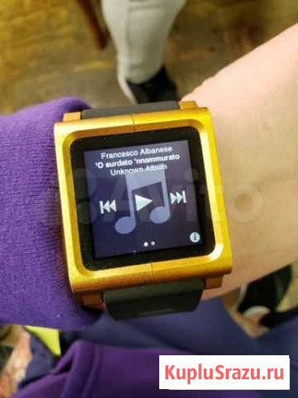 Apple iPod nano 6/16Gb+ремешок Москва - изображение 1