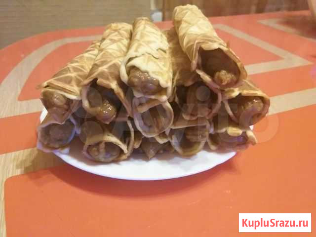 Трубочки/Орешки со сгущенкой(домашние) Челябинск - изображение 1