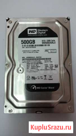 Жесткий диск Western Digital 500 Гб (WD5002aalx) Рязань - изображение 1